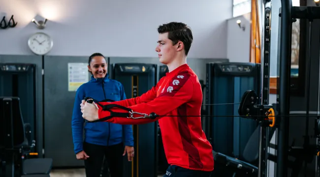 Sporten onder begeleiding